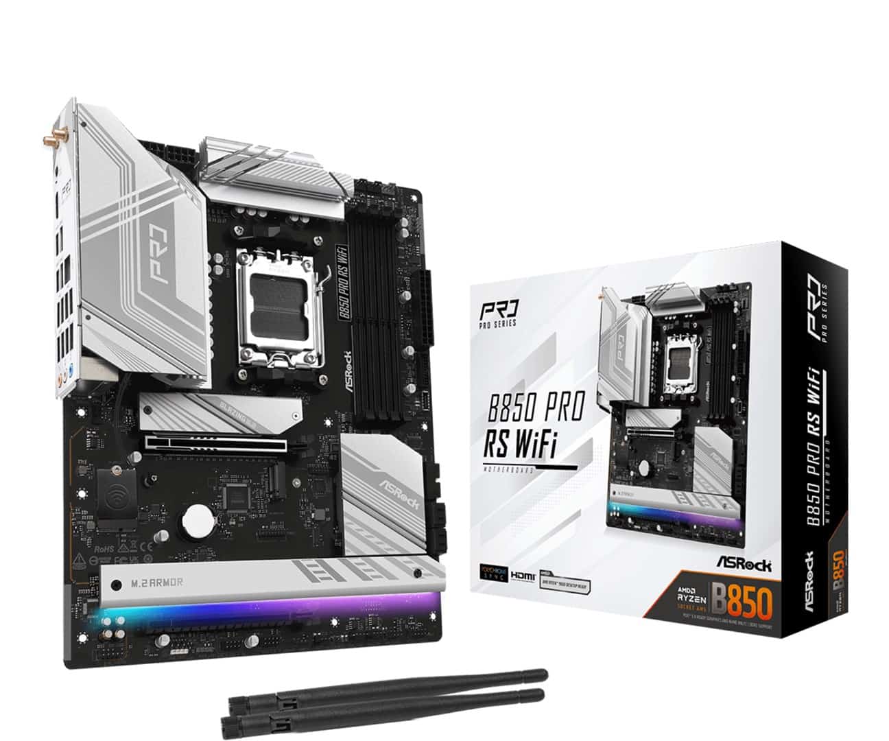 Płyta główna Asrock B850 PRO RS WIFI Socket AM5