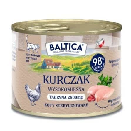 BALTICA SMAKI REGIONÓW Kot dorosły Kurczak 185g 185g