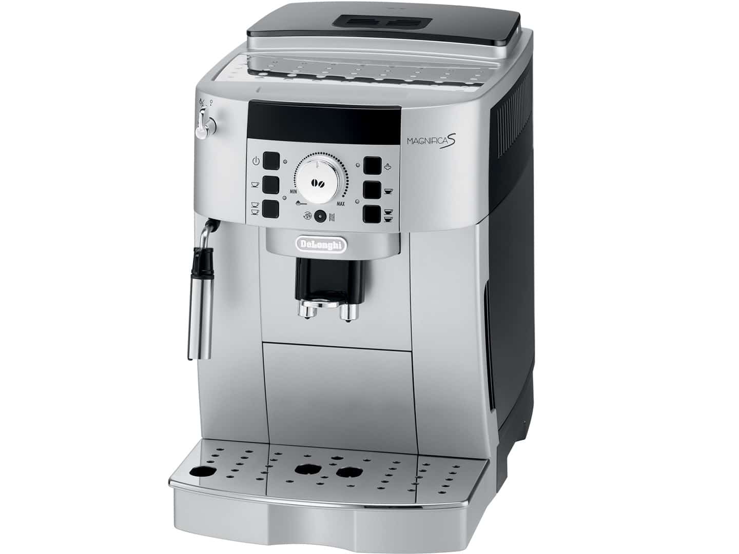 Ekspres ciśnieniowy automatyczny DeLonghi Magnifica S ECAM 22.110.SB (1450W; kolor srebrny)
