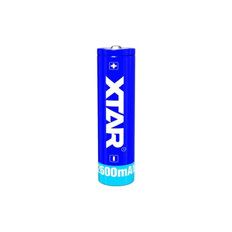 XTAR AKUMULATOR 18650 3,7V 2600MAH LI-ION Z ZABEZPIECZENIEM 18650-2600