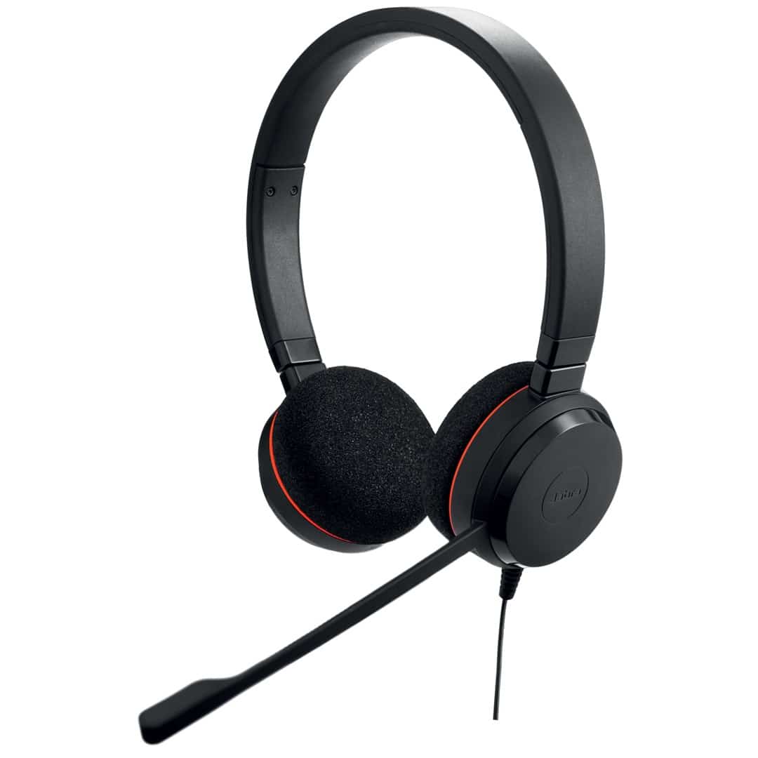 Słuchawki nauszne przewodowe Jabra Evolve 20 MS