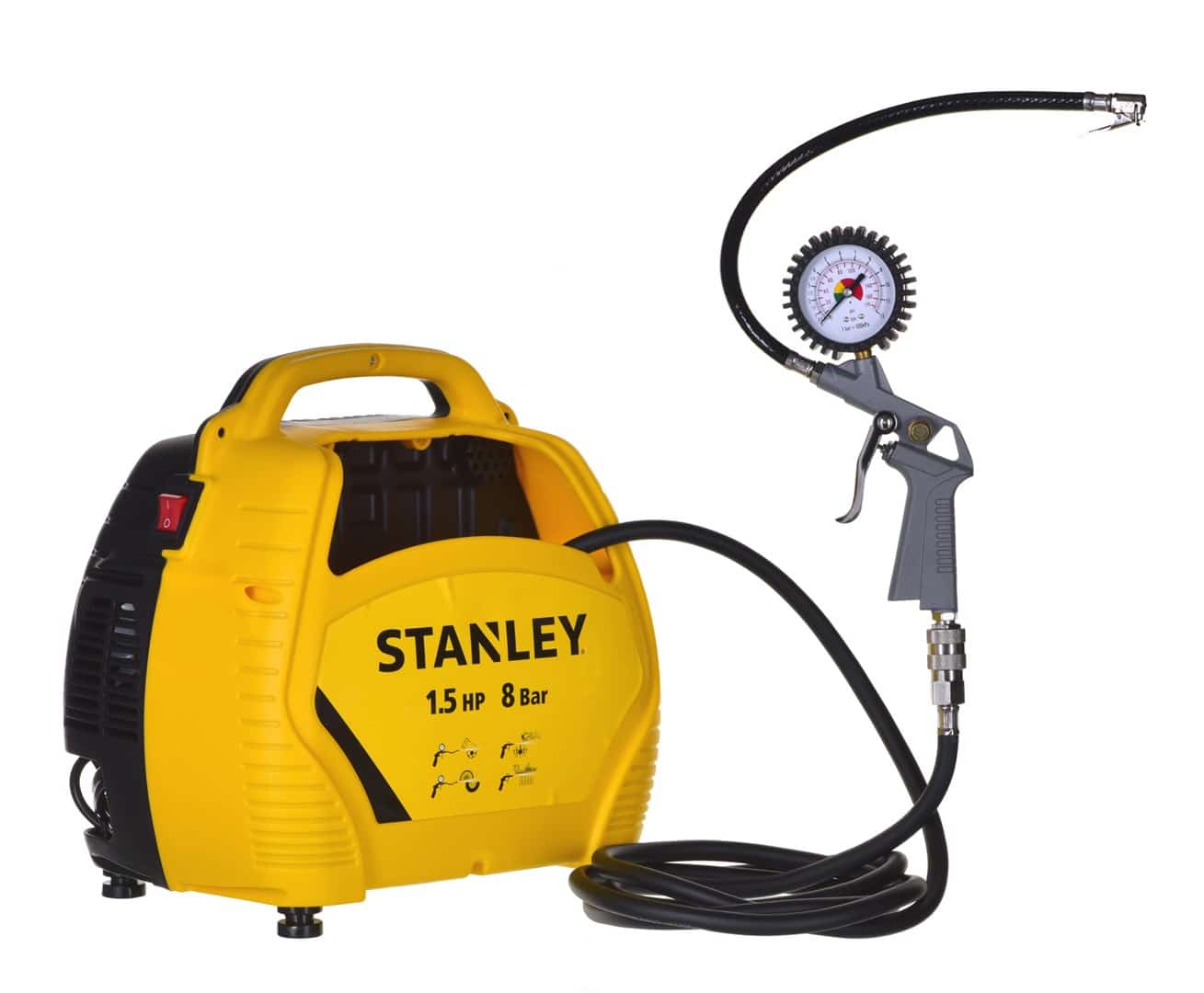 Sprężarka Bezolejowa Air Kit OL 195 1,1KW 8 Bar Stanley