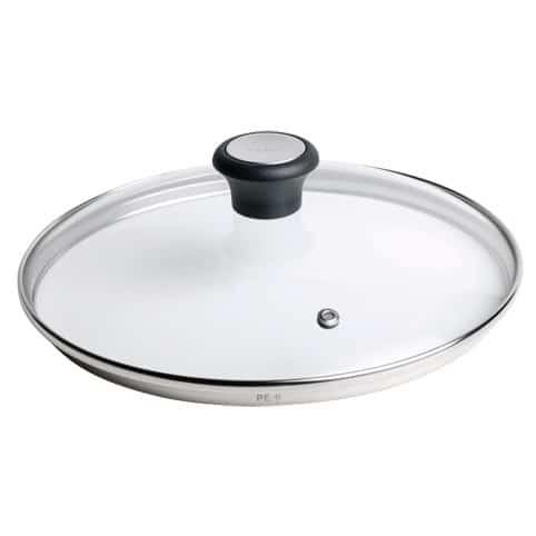 Pokrywka Tefal 30cm czarna z otworem parowym