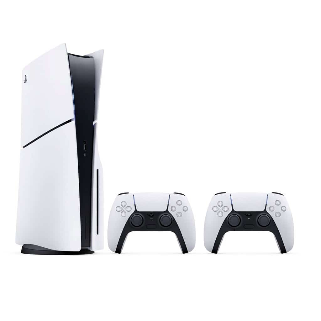 Konsola Sony PlayStation 5 Slim 1Tb white +2 kontrolery