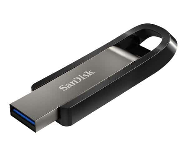 SANDISK FLASH EXTREME GO 128GB USB 3.2 Czarny