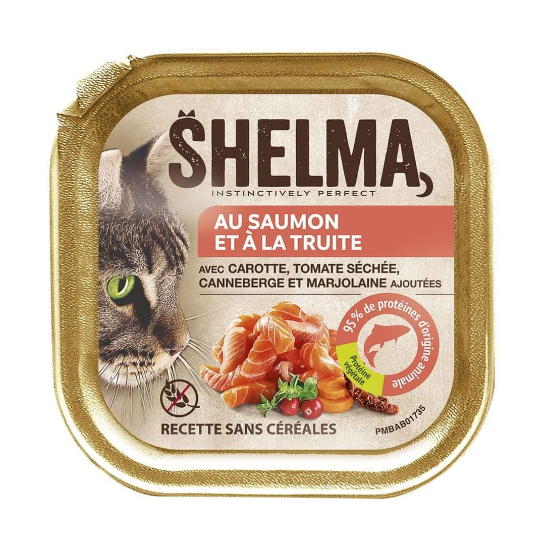 SHELMA Alucup - Bezzbożowa karma dla kotów 100g