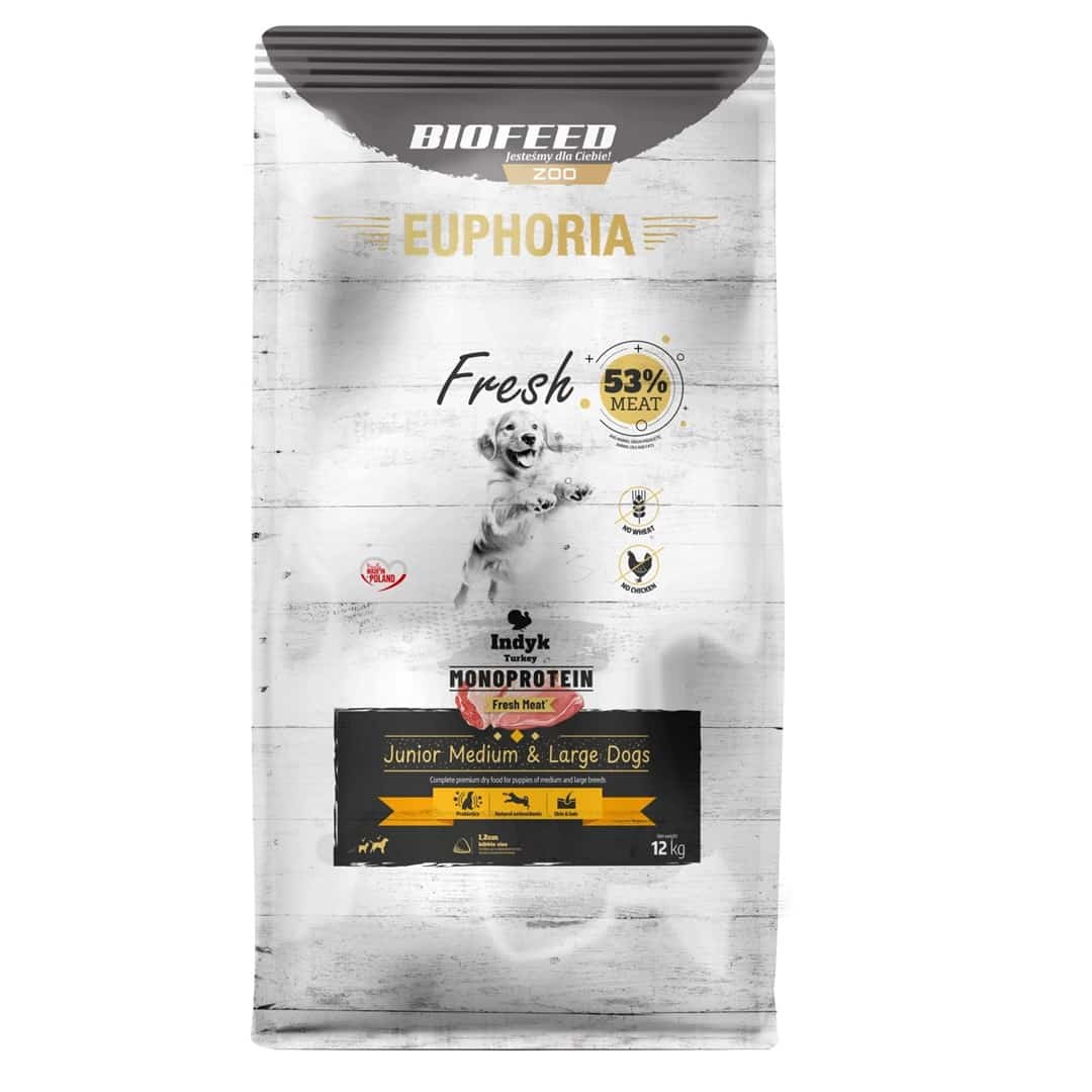 BIOFEED Euphoria Fresh Meat Indyk 12kg