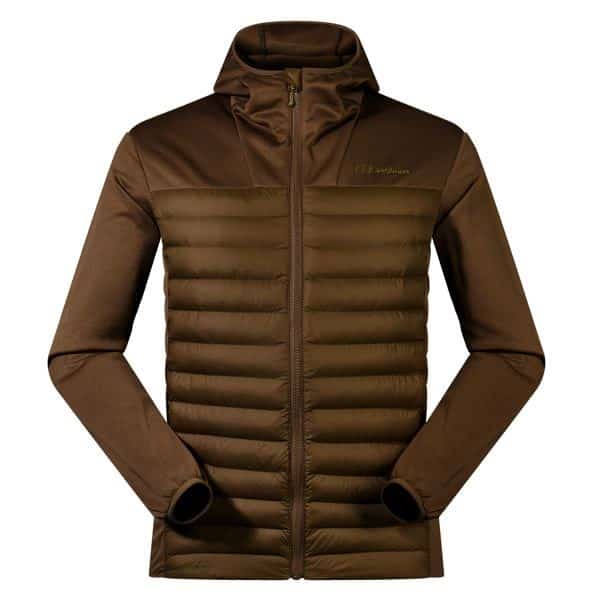 Kurtka hybrydowa męska Berghaus Vaskye Hooded Hybrid Jacket roz. M brązowa