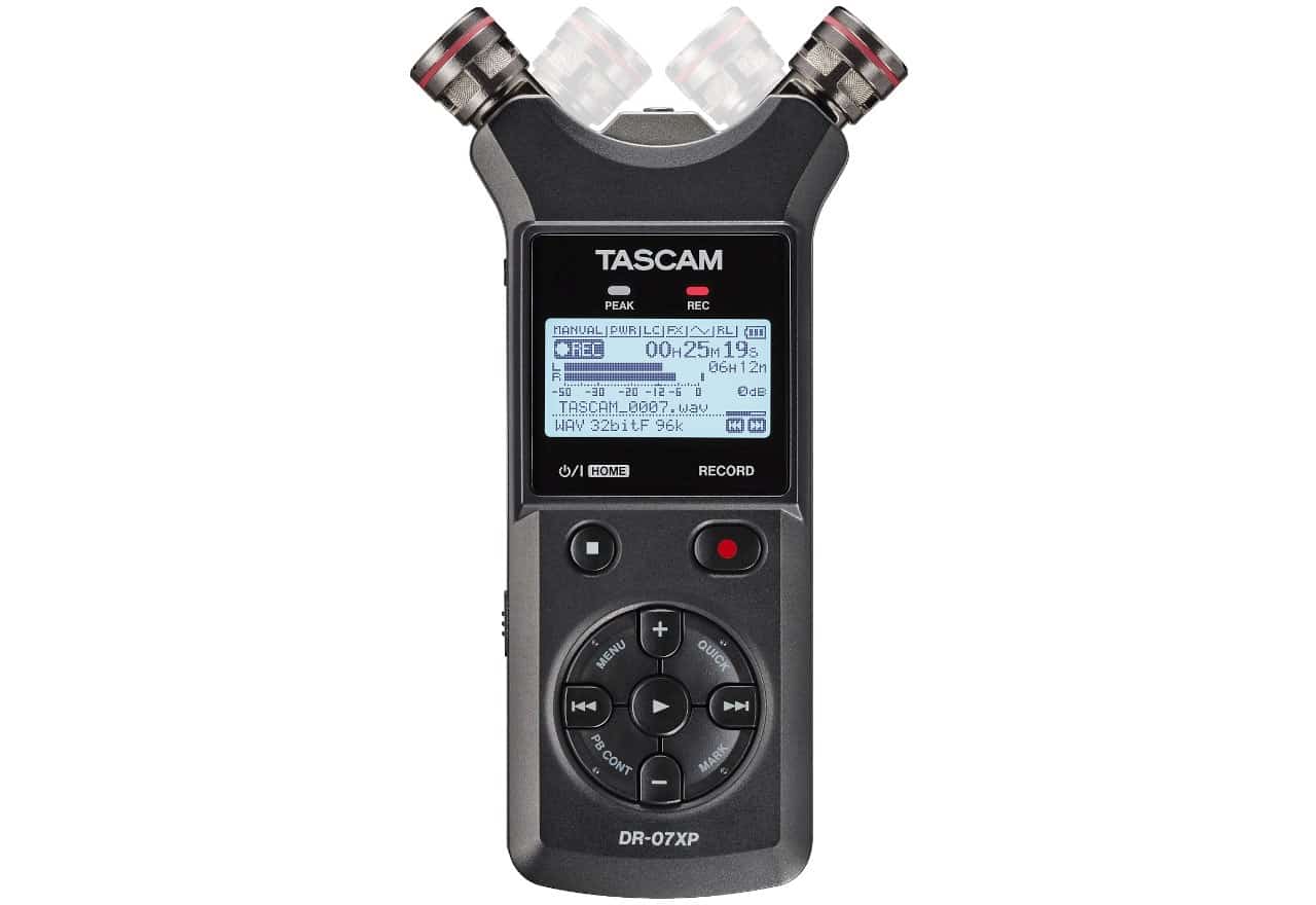 Tascam DR-07XP - Przenośny cyfrowy rejestrator
