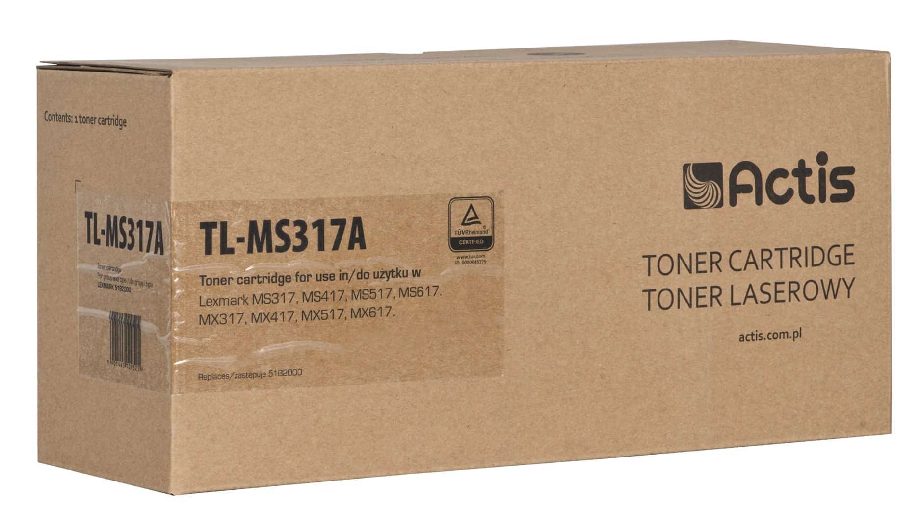 Actis TL-MS317A Toner, 2500 stron, czarny