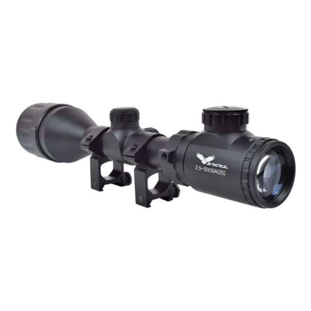 Luneta celownicza JS-Tactical 2,5-10x50 Mil-Dot szyna 22 mm