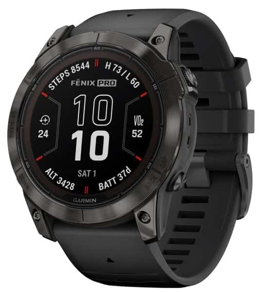 Zegarek Garmin Fenix 7X Pro Sapphire Solar Edition, 51mm MIP Black