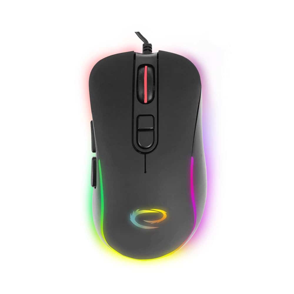 ESPERANZA HESPERIS USB-C EGM303 - Mysz Praworęczna RGB