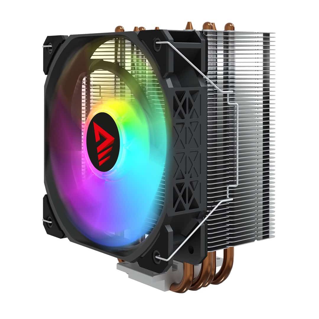 SAVIO CHŁODZENIE CPU VORTEX X2 ARGB - Czarna Chłodnica