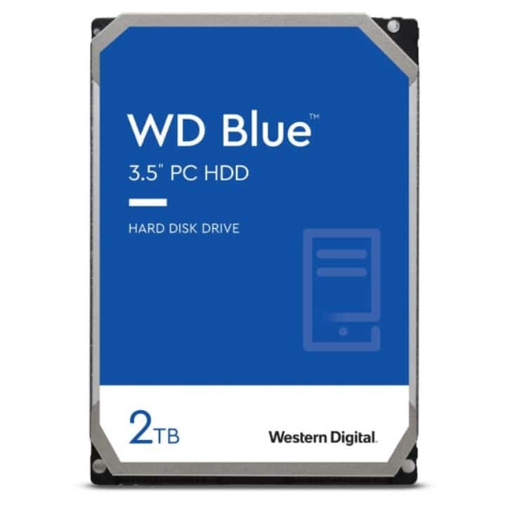 Dysk HDD WD Blue 2 TB, 3.5", 5400 obr/min