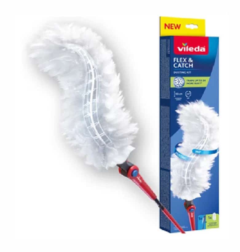 Miotełka Vileda z długą rączką + 1 wkład Flex&Catch