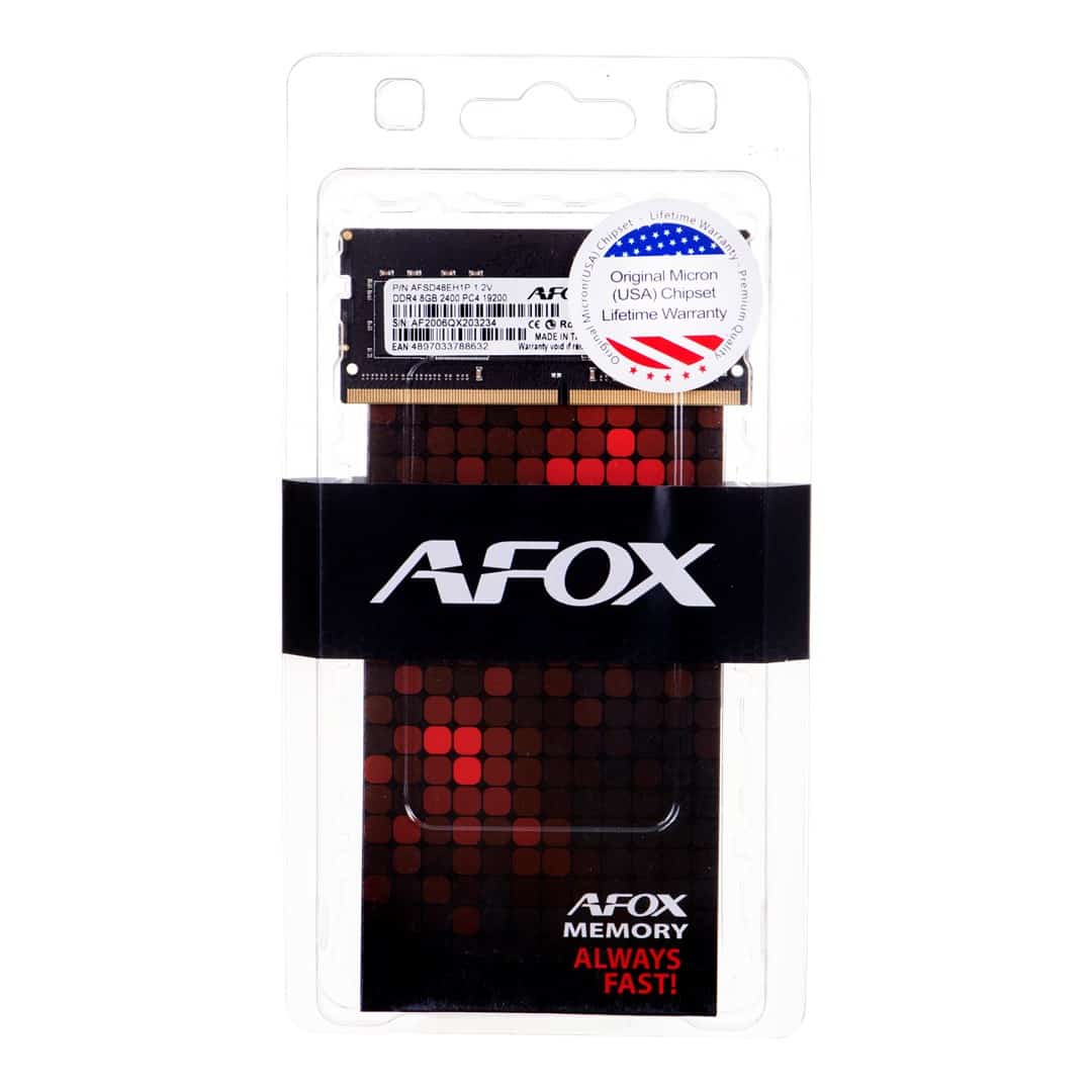 AFOX SO-DIMM DDR4 8G 2400MHZ AFSD48EH1P