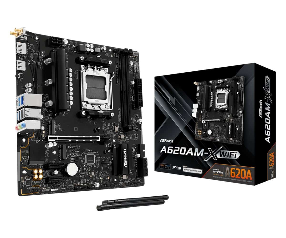 Płyta główna Asrock A620AM-X WIFI Socket AM5