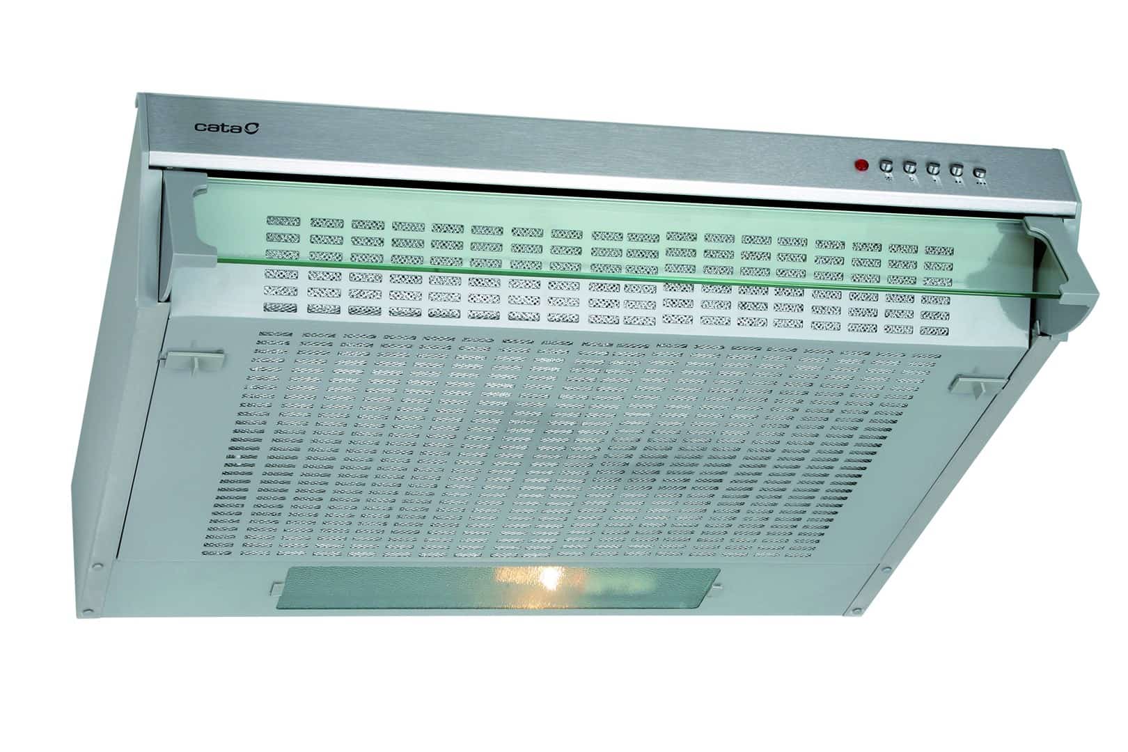 Okap CATA Hood FK SLIM 6000 X Konwencjonalny Klasa efektywności energetycznej B, Szerokość 60cm | 162 m3/h | Mechaniczne | LED | Stal nierdzewna (WYPRZEDAŻ)