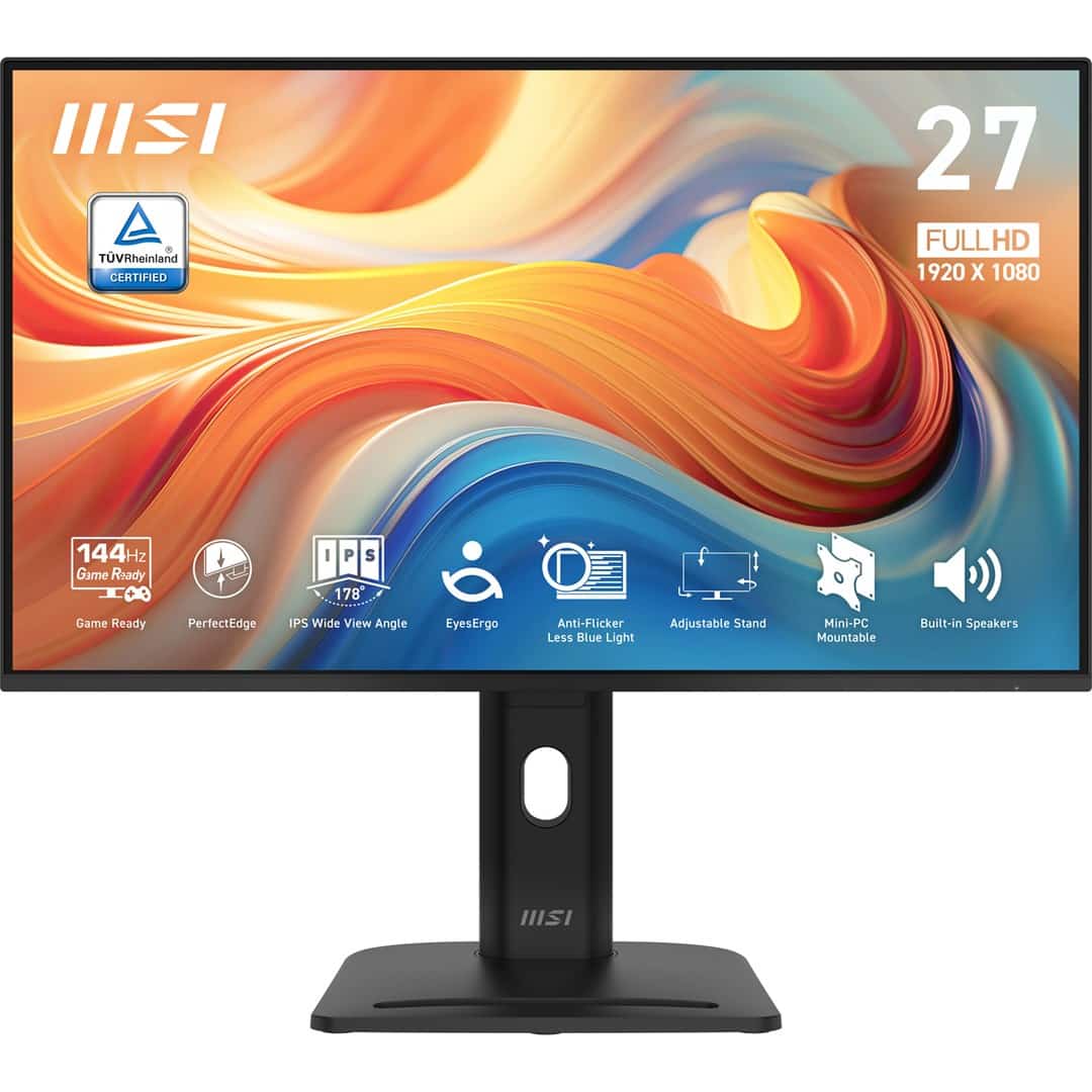 MSI Monitor 27" PRO MP275PG FHD 144Hz