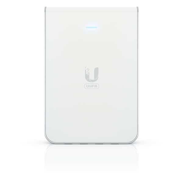 Access Point Wi-Fi 6 Ubiquiti UniFi U6 In-Wall 2.4GHz(2x2)/5GHz(4x4)/6GHz(–) PoE+/PoE 4x1G 1x2,5G