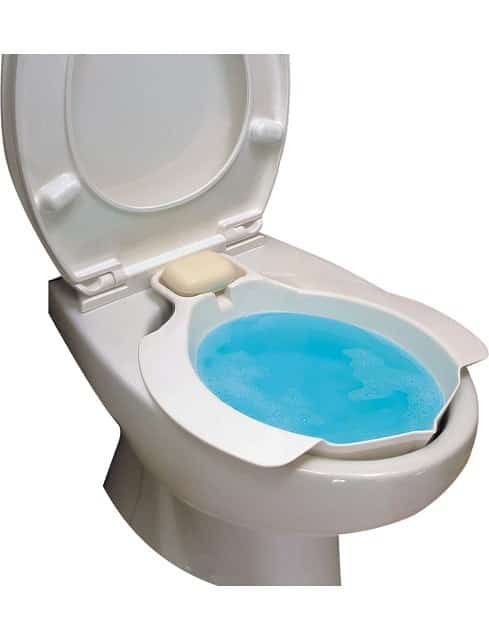 Bidet na sedes - nasadki podwyższone, biały plastik