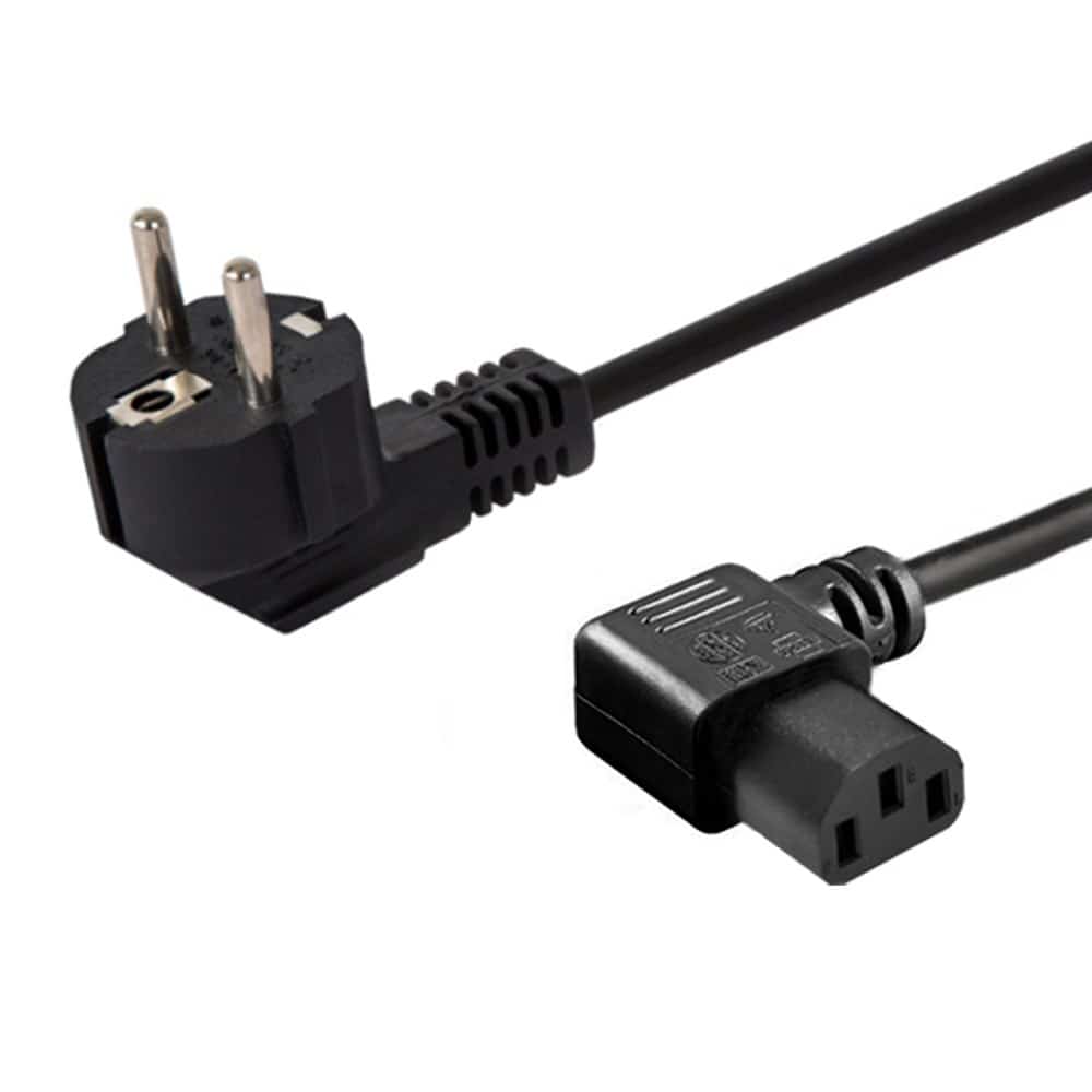 Kabel SAVIO CL-115 1,2m czarny C13-Schuko