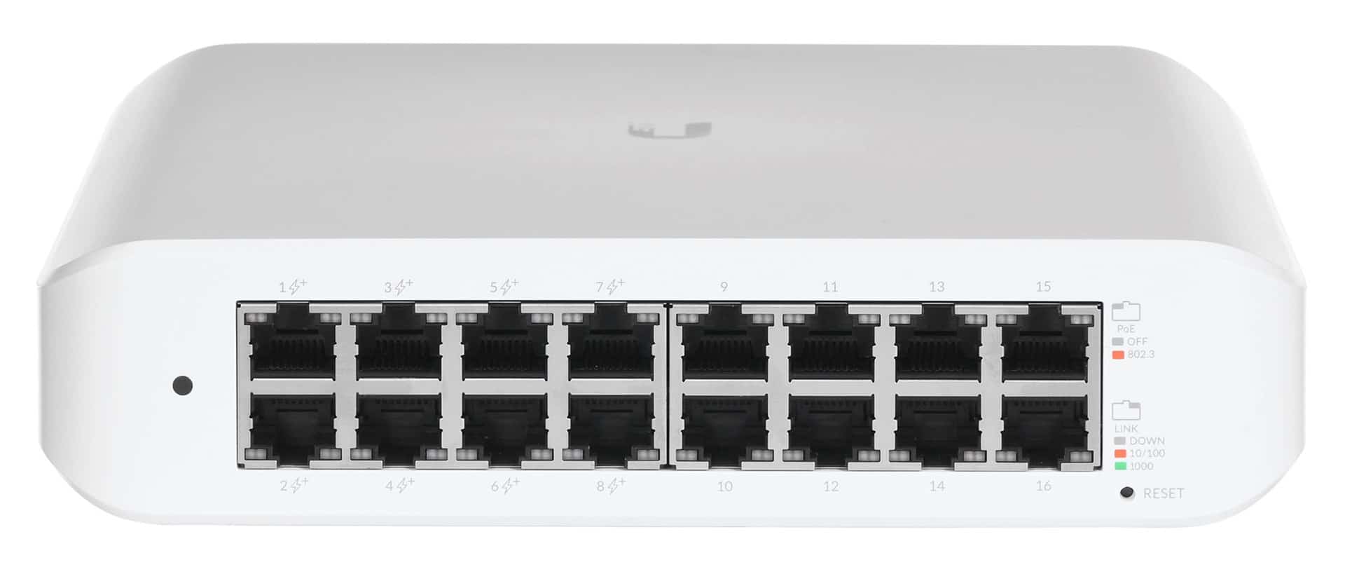 Switch Ubiquiti UniFi Lite 16 PoE 16p Zarządzany