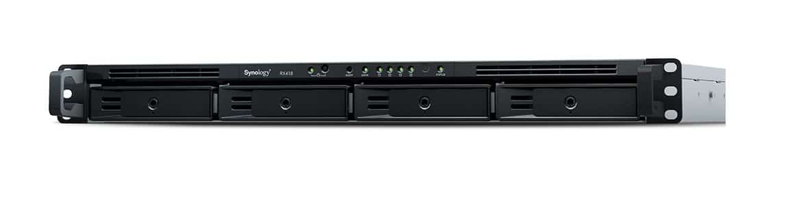 Expansion unit Synology RX418; 1U RACK; 4x HDD/SSD
