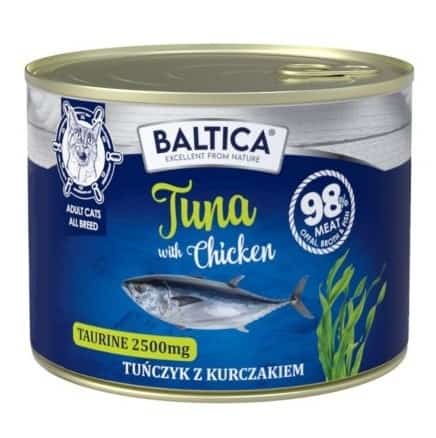 BALTICA EXCELLENT Karma mokra kot Tuna with Chicken (Tuńczyk z kurczakiem)  185g