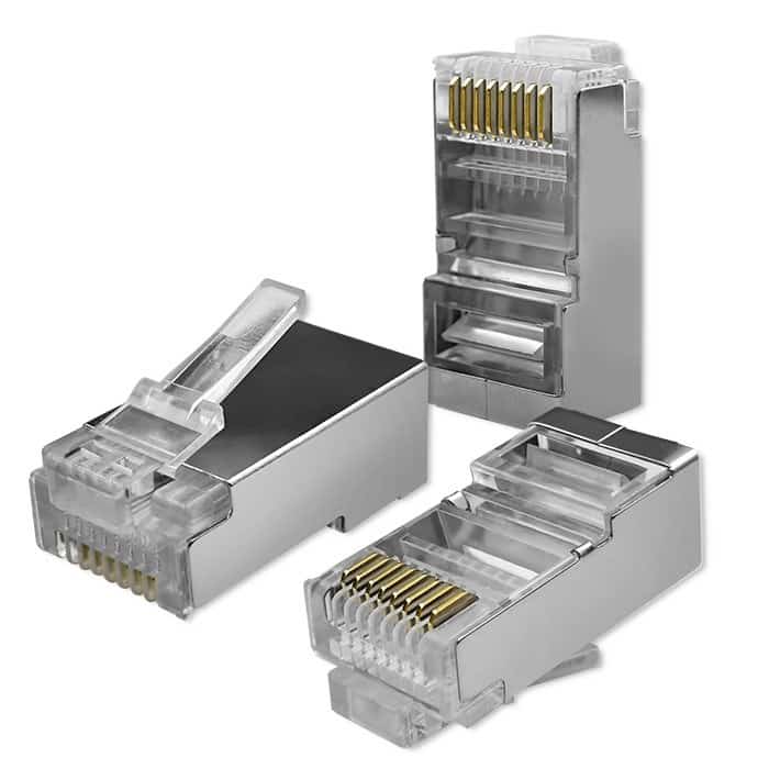 QOLTEC WTYK ZŁĄCZE MODULARNE RJ45 CAT5E FTP 100SZT