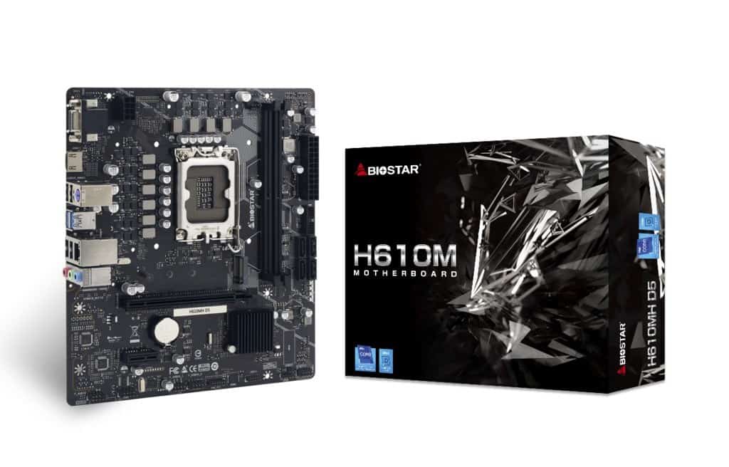 Płyta główna BIOSTAR H610MH D5 Socket-1700