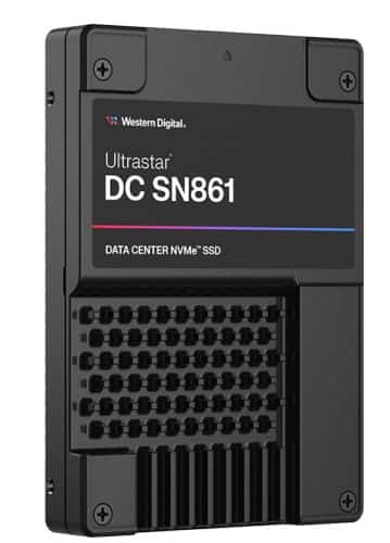 Dysk SSD SanDisk (Western Digital) SN861 6.4TB U.2 NVMe Gen5 SDS6CA264PSP9X3 (DWPD 3) ISE