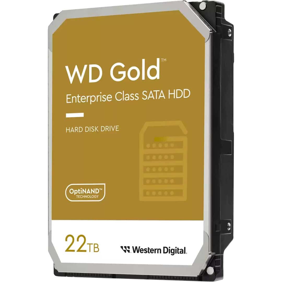 Dysk serwerowy HDD WD Gold DC HA750 WD221KRYZ (22 TB; 3.5"; SATA)