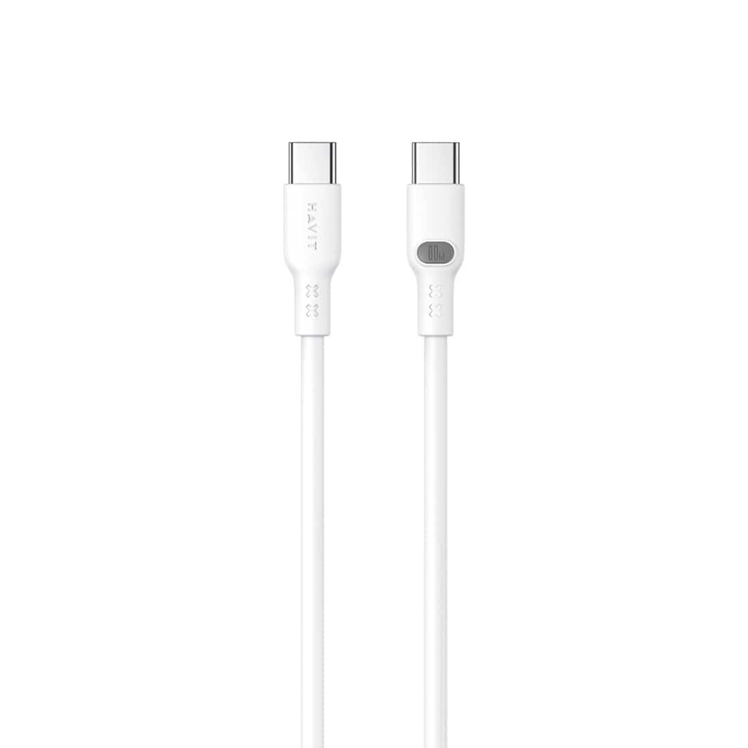 Kabel Havit Typ C CB6279 1.0m Biały