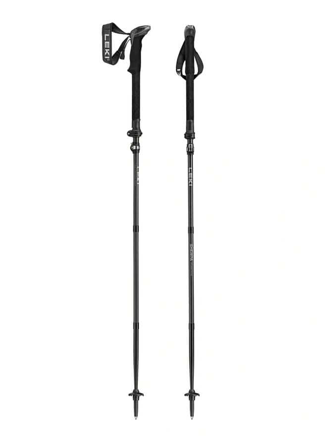 Kije trekkingowe LEKI SHERPA FX, 120-140cm czarne