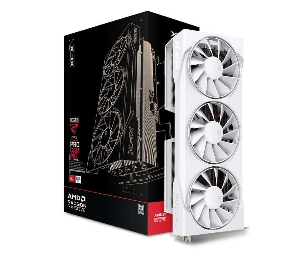 Karta graf. XFX Swift RX 9070 White 3-FAN 16G
