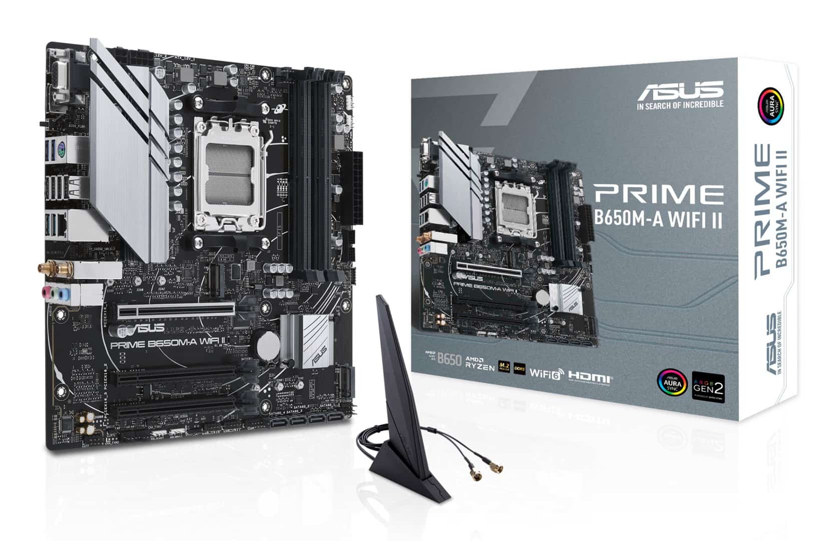 Płyta główna ASUS PRIME B650M-A WIFI II dla AMD Ryzen 7