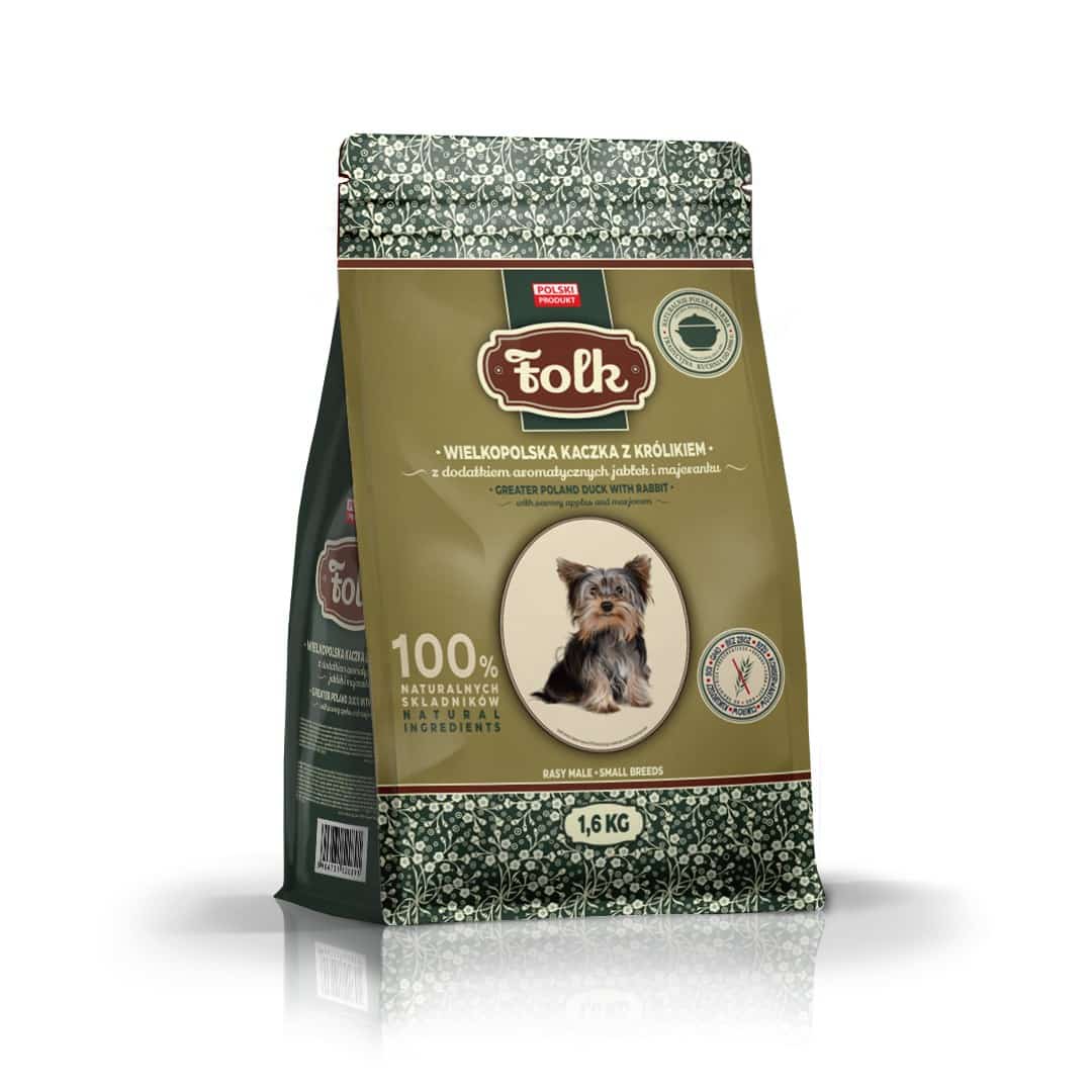 FOLK Wielkopolska kaczka z królikiem, z dodatkiem aromatycznych jabłek i majeranku 1.6kg