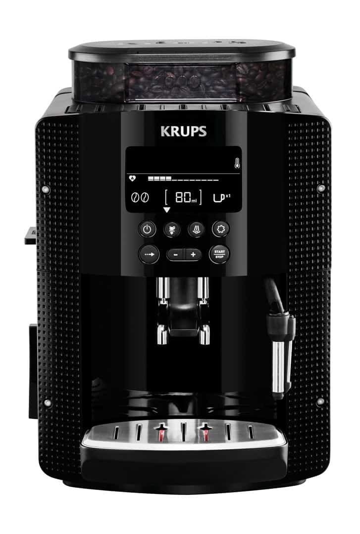 Ekspres ciśnieniowy Krups EA8150 (1450W, czarny)