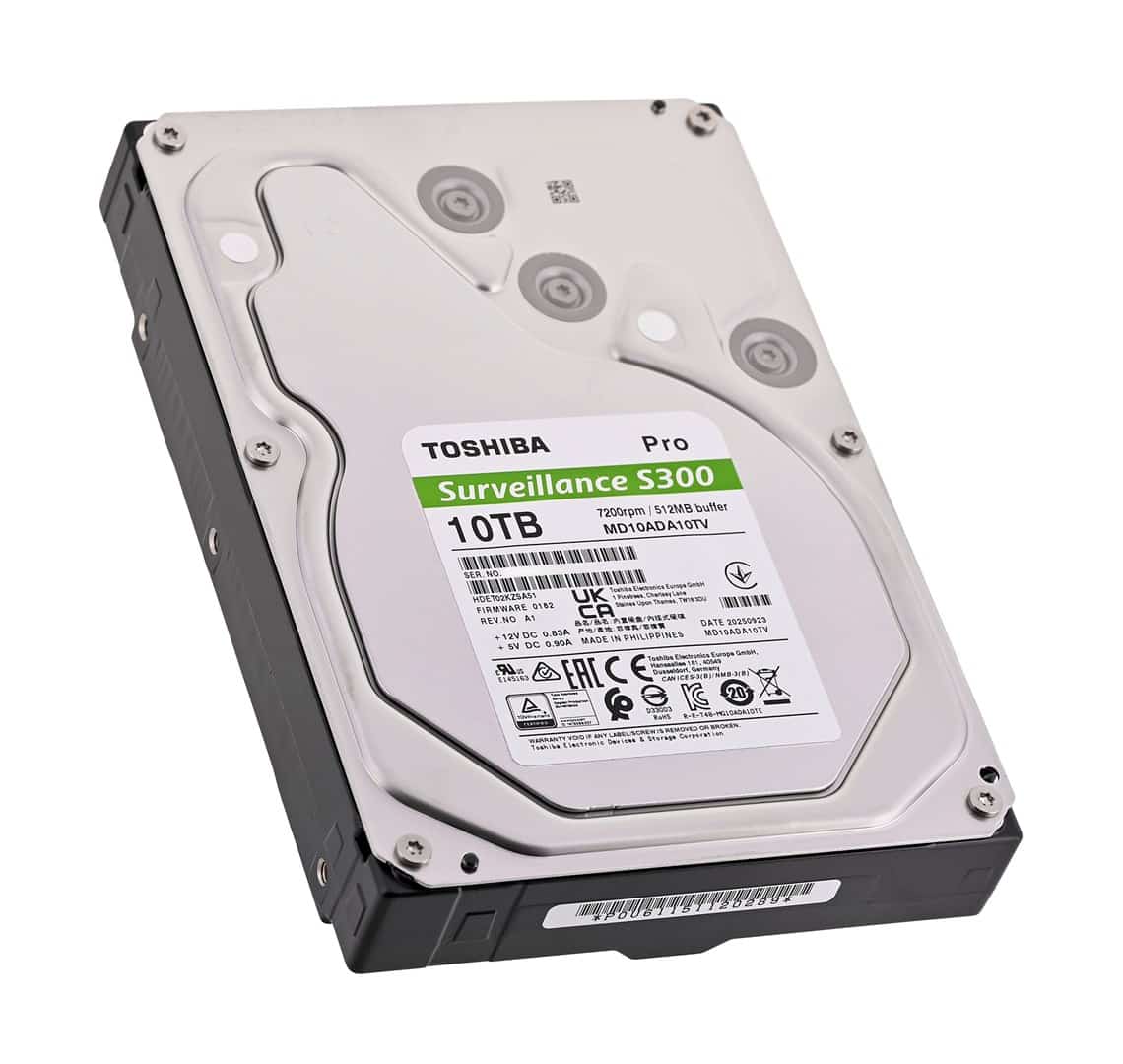 HDD Toshiba S300 Pro 10TB 3,5" SATA MD10ADA10TV