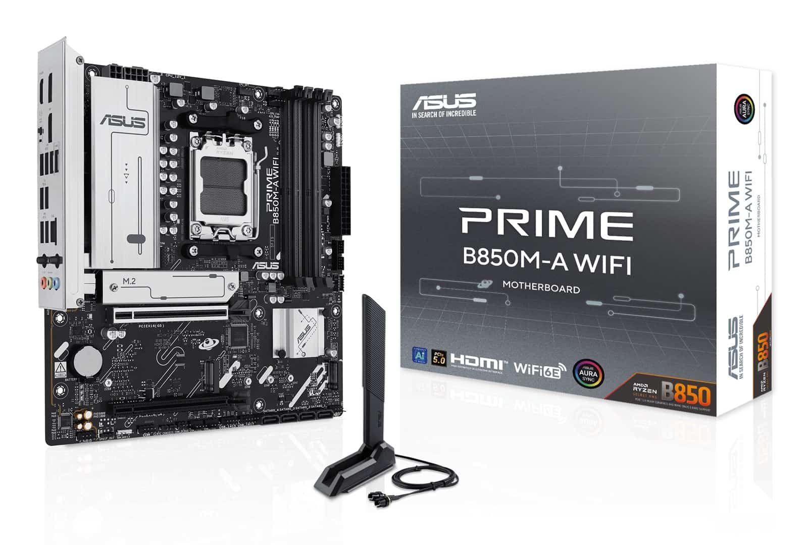 Płyta główna ASUS PRIME B850M-A WIFI Socket AM5