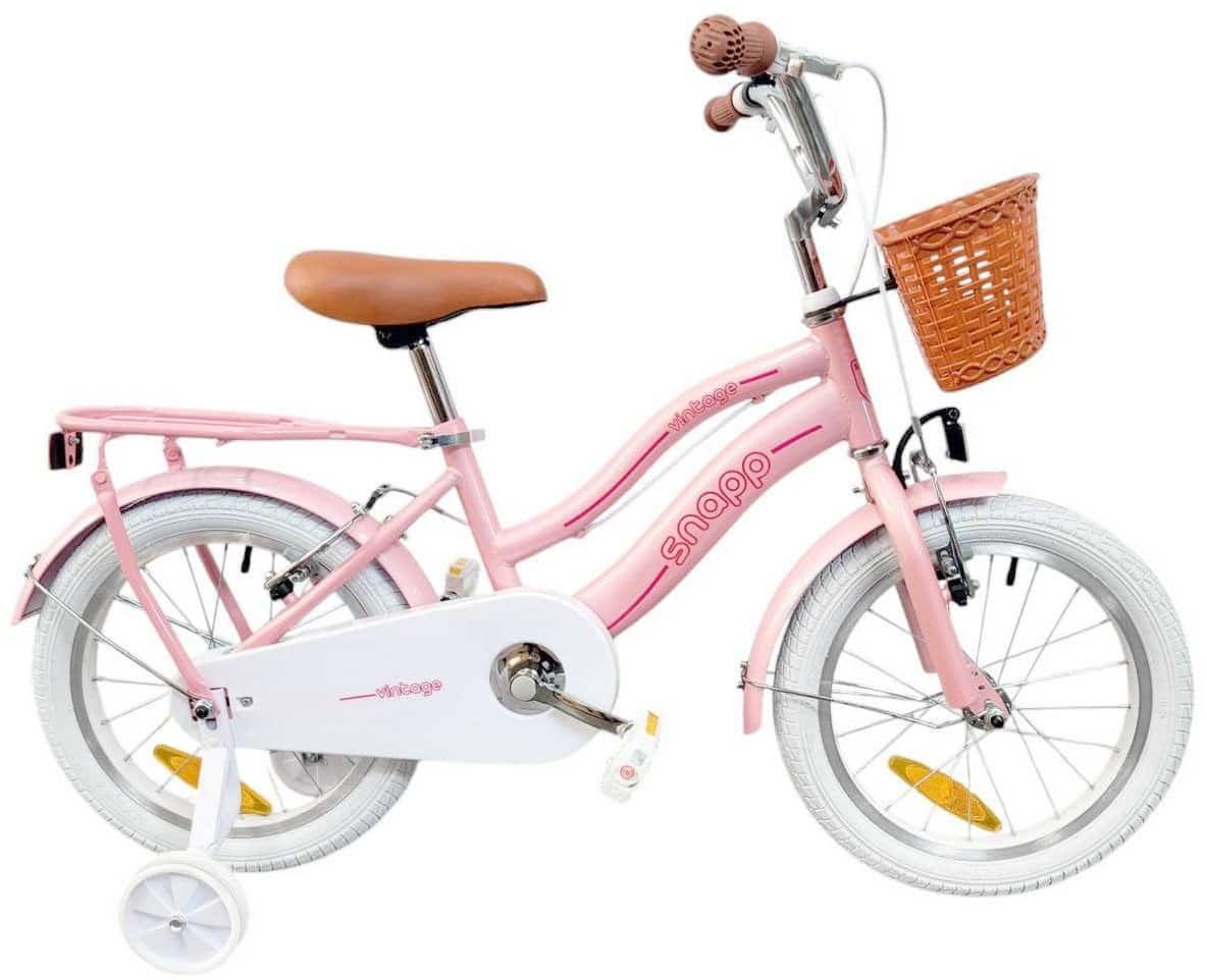 Rower dzieciowy Snapp Bike Vintage 16" rozowy
