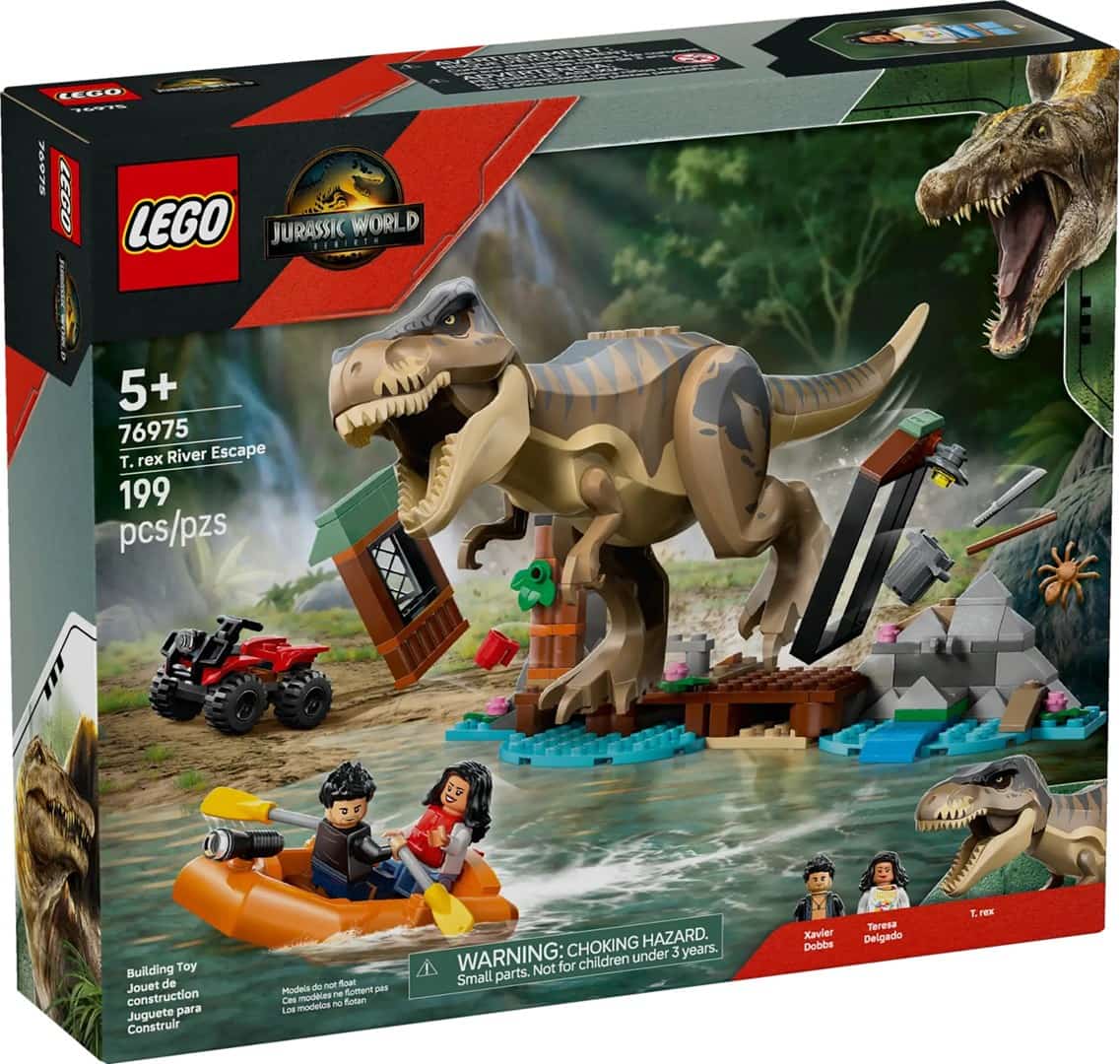LEGO Jurassic World Ucieczka rzeką przed tyranozaurem