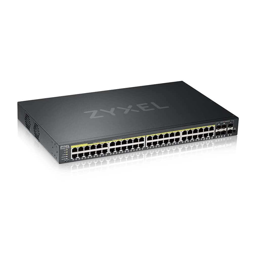 Switch Zyxel GS2220-50HP 50p PoE 375W Zarządzane