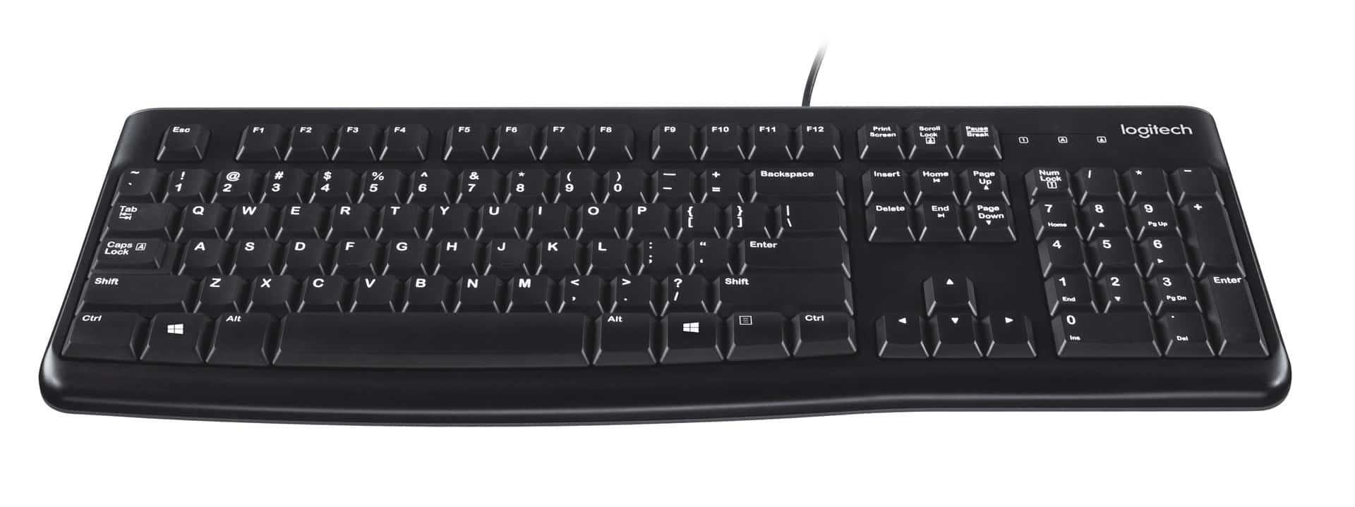 Klawiatura membranowa Logitech K120, czarna
