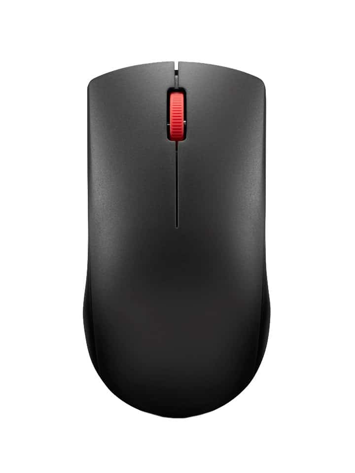 Lenovo 150 Wireless Mouse - Czarny, Oburęczny