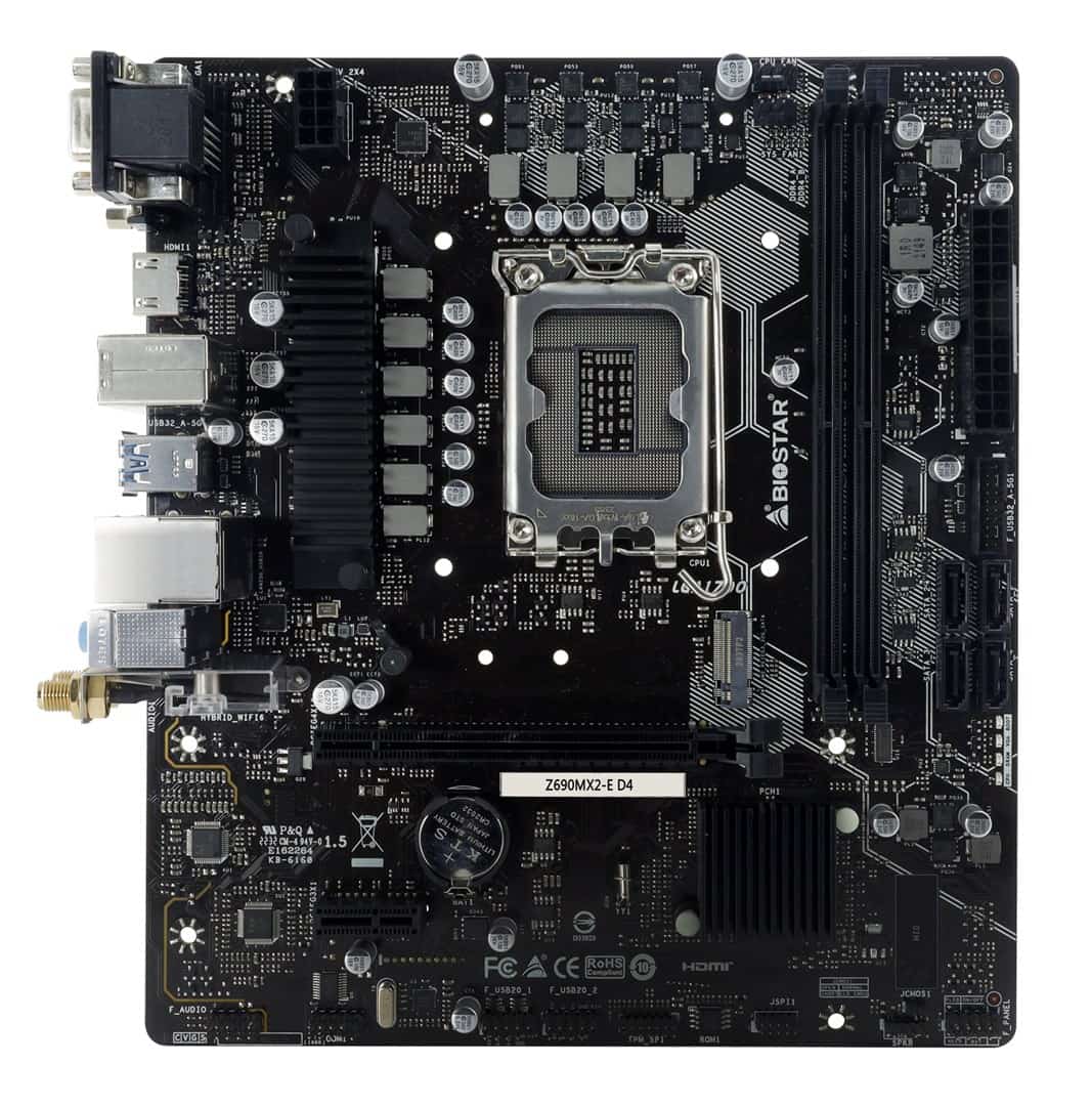 Płyta główna BIOSTAR Z690MX2-E D4 LGA 1700