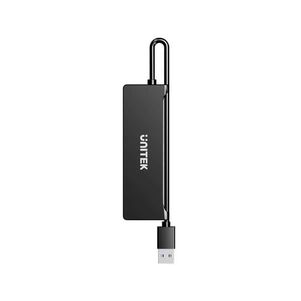 UNITEK HUB USB-A 4X, 5 GBps, Czarny