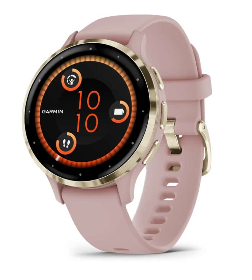 Zegarek Garmin Venu 3S, 41mm AMOLED Dust Rose